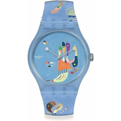 Ανδρικά Ρολόγια Swatch BLUE SKY, BY VASSILY KANDINSKY (Ø 41 mm)