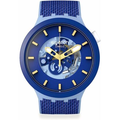 Ανδρικά Ρολόγια Swatch BOUNCING BLUE (Ø 47 mm)