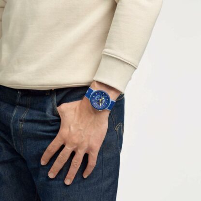 Ανδρικά Ρολόγια Swatch BOUNCING BLUE (Ø 47 mm)