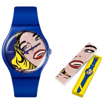 Γυναικεία Ρολόγια Swatch GIRL BY ROY LICHTENSTEIN, THE WATCH - ART JOURNEY 2023 EDITION