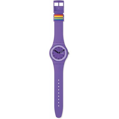 Ανδρικά Ρολόγια Swatch PROUDLY VIOLET (Ø 41 mm)