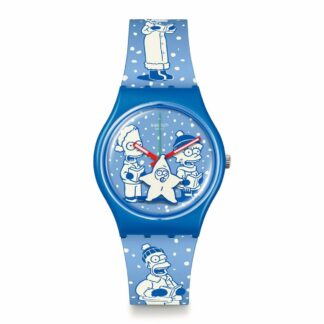 Ανδρικά Ρολόγια Swatch SUSB420 Μαύρο