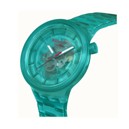 Ανδρικά Ρολόγια Swatch SB05L101 Πράσινο (Ø 47 mm)