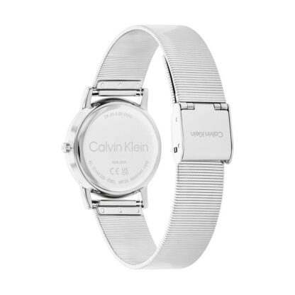 Ανδρικά Ρολόγια Calvin Klein 25100033 Ασημί