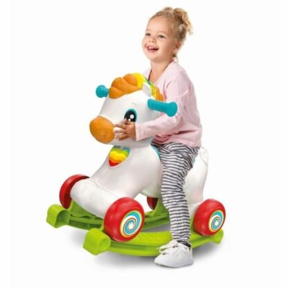 Ξύλινο Αλογάκι Clementoni Rocking horse and wheels (FR)