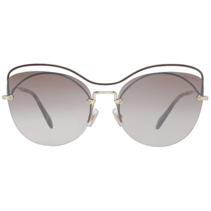 Miu Miu - Burgundy Women Sunglasses