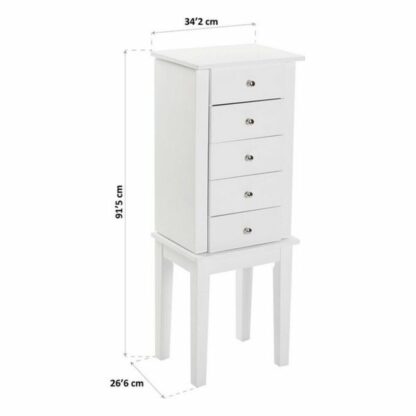 Ντουλάπι Versa Καθρέφτης Ξύλο Ξύλο MDF (26,6 x 91,5 x 34,2 cm)