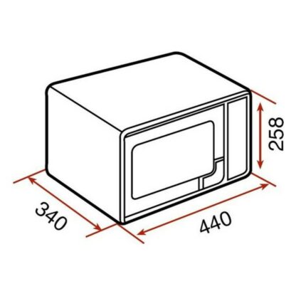 Φούρνος Μικροκυμάτων με Γκριλ Teka 40590480 20 L 700W