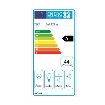 Συμβατικός Απορροφητήρας Teka 8421152130780 90 cm 603 m3/h 67 dB 278W Λευκό