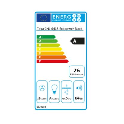 Συμβατικός Απορροφητήρας Teka CNL6415BK 60 cm 385 m3/h 64 dB 110W