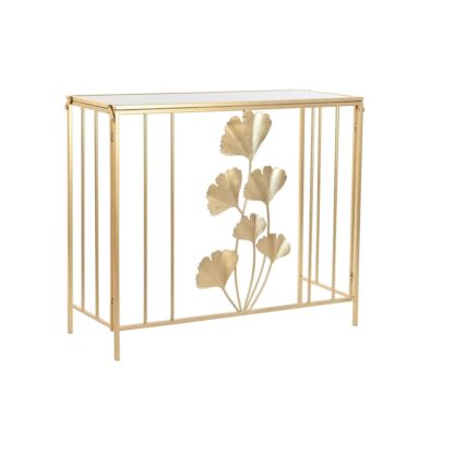 Console DKD Home Decor Χρυσό Μέταλλο Κρυστάλλινο 91 x 32 x 77 cm