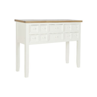 Console DKD Home Decor Μπεζ λυγαριά Ξυλο παουλόβνια 88 x 38 x 80 cm