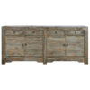 Σκευοθήκη Home ESPRIT Καφέ Φυσικό 200 x 48 x 90 cm - Image 8