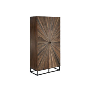 Ντουλάπι Home ESPRIT ξύλο teak ΙΊνες καρύδας 85 X 40 X 185 cm