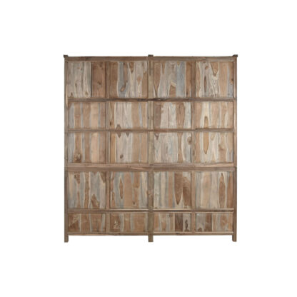 Eκθεσιακό σταντ Home ESPRIT Φυσικό ξύλο teak 200 X 50 X 220 cm