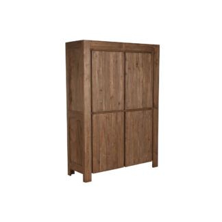 Ντουλάπι Home ESPRIT ξύλο teak ΙΊνες καρύδας 85 X 40 X 185 cm