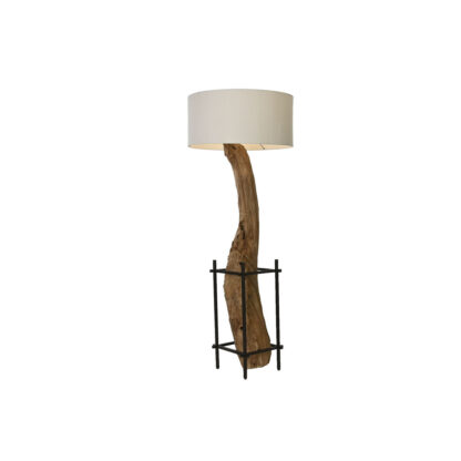 Φωτιστικό Οροφής Home ESPRIT Σίδερο ξύλο teak 65 x 65 x 50 cm