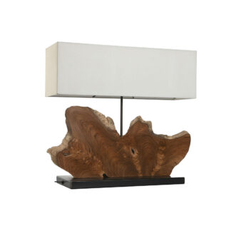 Επιτραπέζιο Φωτιστικό Home ESPRIT Σίδερο ξύλο teak 30 X 55 X 80 cm