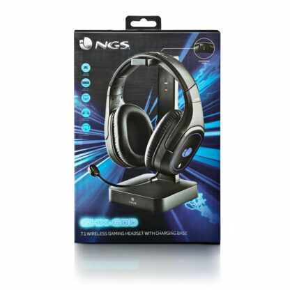 Ακουστικά με Μικρόφωνο για Gaming NGS GHX-600 Μαύρο (1 μονάδα)