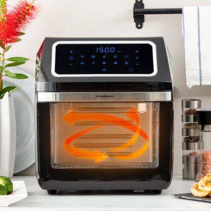 Φριτέζα με Αέρα InnovaGoods Fryinn Pro Max 12000 Μαύρο 1800 W 12 L Ανοξείδωτο ατσάλι