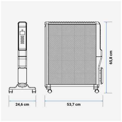 Καλοριφέρ Universal Blue 4020B UCRM9004 Μαύρο 2000 W