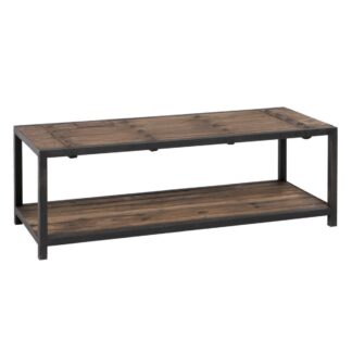 Σετ 2 Τραπεζάκια DKD Home Decor Μαύρο Πολύχρωμο 46 x 46 x 61 cm