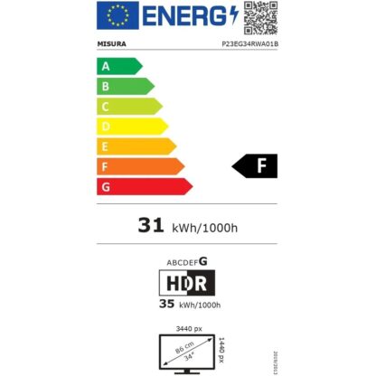 Οθόνη Misura EG34RWA 34" 165 Hz