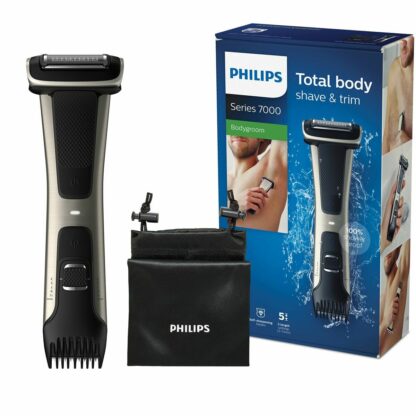 Κουρευτική/Ξυριστική Μηχανή Philips Afeitadora corporal apta para la ducha Μαύρο