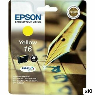 Αυθεντικό Φυσίγγιο μελάνης Epson XP-2100 3100 4100 WF-2830DWF 2850DWF Κίτρινο (x10)