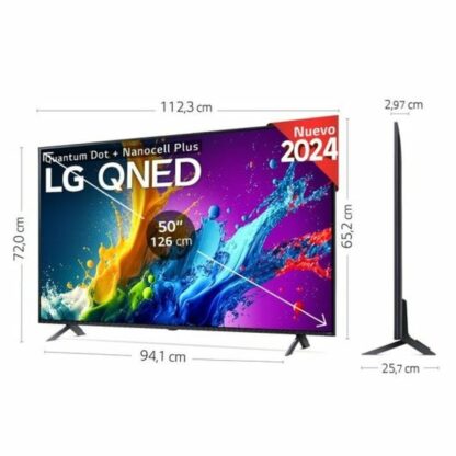 Smart TV LG 50QNED80T6A.AEU 4K Ultra HD 50" HDR Edge-LED QNED