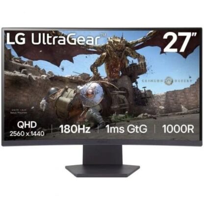 Οθόνη Gaming LG 27GS60QC-B Quad HD 27" 144 Hz 50 - 60 Hz 180 Hz