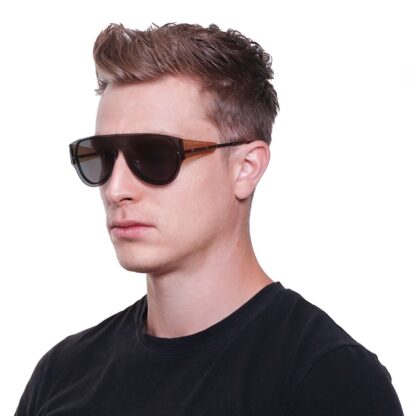 Diesel - Gray Unisex Sunglasses