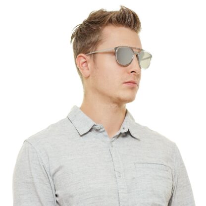 Diesel - Gray Unisex Sunglasses