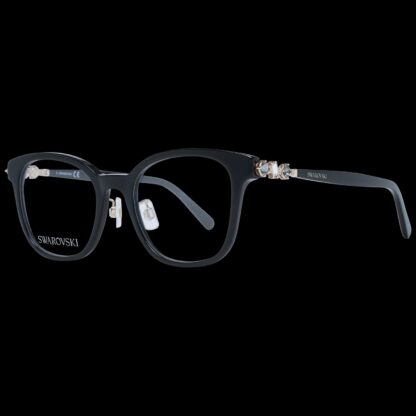 Swarovski - Elegant Black Acetate Full-Rim Eyeglasses