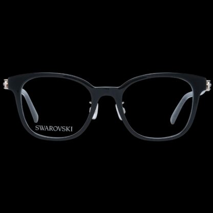 Swarovski - Elegant Black Acetate Full-Rim Eyeglasses