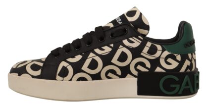 Dolce & Gabbana - Elegant Portofino Leather Sneakers