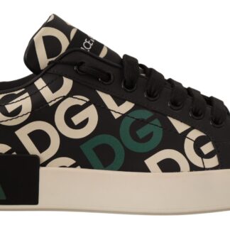 Dolce & Gabbana - Elegant White Leather Sneakers