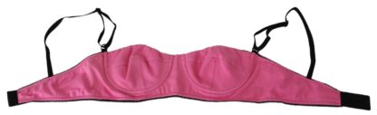 John Galliano - Elegant Pink Cotton Blend Bra