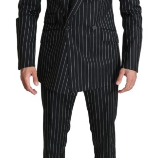 Dolce & Gabbana - Elegant Silver Patterned Men's Suit