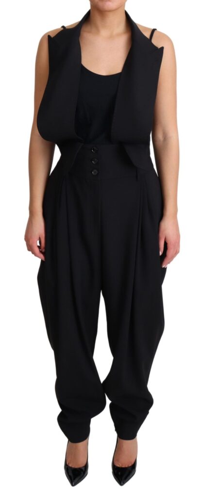 Dolce & Gabbana - Elegant High Waist Stretch Dress Pants