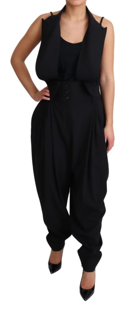 Dolce & Gabbana - Elegant High Waist Stretch Dress Pants