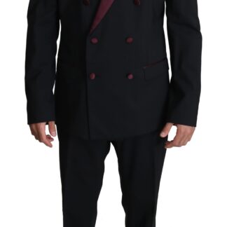 Dolce & Gabbana - Elegant Striped Wool-Silk Two-Piece Suit