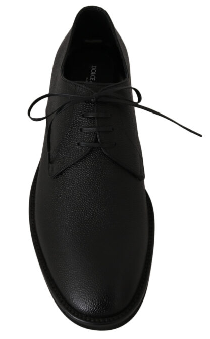 Dolce & Gabbana - Elegant Black Leather Formal Men's Dress Shoes