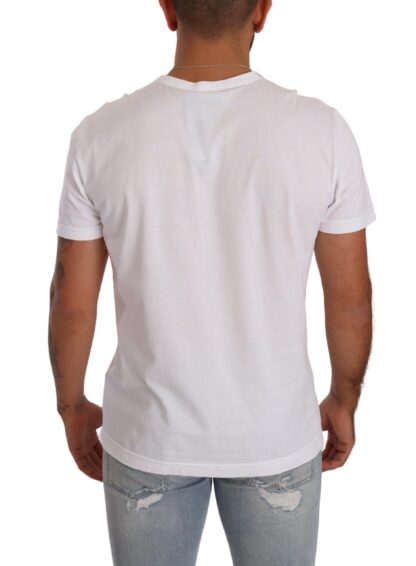 Dolce & Gabbana - Elegant Crewneck Cotton T-shirt in White