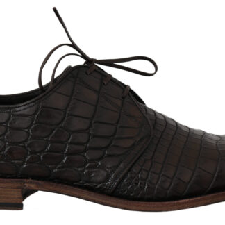 Dolce & Gabbana - Elegant Black Leather Formal Men's Dress Shoes