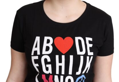 Moschino - Chic Alphabet Print Cotton Tee