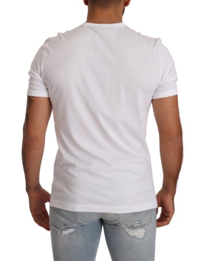 Dolce & Gabbana - Chic White Crewneck Cotton Tee