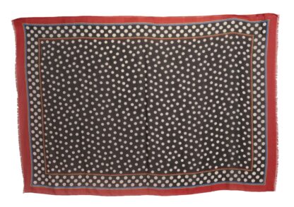 Dolce & Gabbana - Elegant Silk Twill Square Scarf with Polka Dots