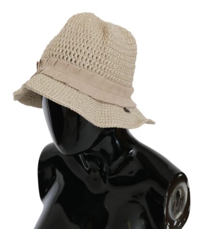 Ermanno Scervino - Beige Cotton-Nylon Bucket Cap