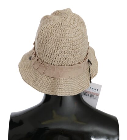 Ermanno Scervino - Beige Cotton-Nylon Bucket Cap